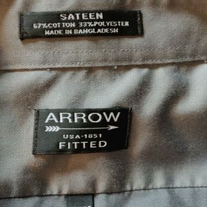 Arrow Sateen button down shirt